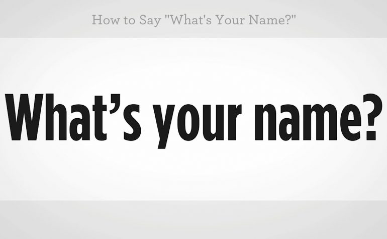 Unit 2: What’s your name? What day is it today?