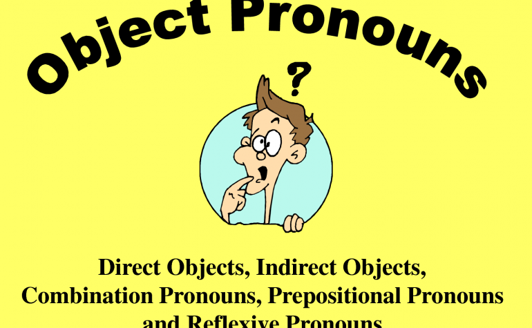Lesson 36: Object Pronouns
